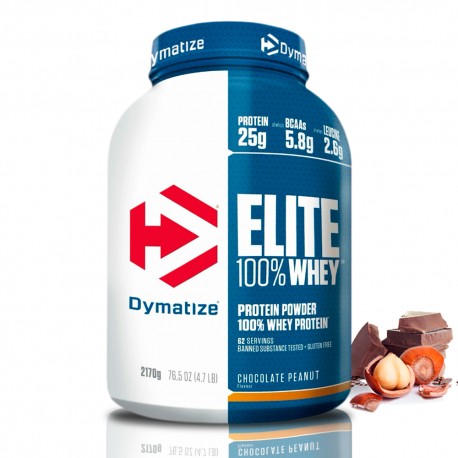 Dymatize Elite Whey - 2170g chocolate peanut