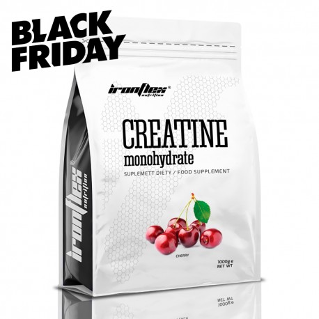 IronFlex Creatine Monohydrate - 1000g cherry