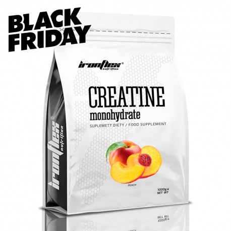 IronFlex Creatine Monohydrate - 1000g peach