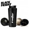 IronFlex Steel Shaker - 750ml black