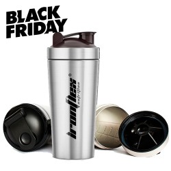 IronFlex Steel Shaker - 750ml silver