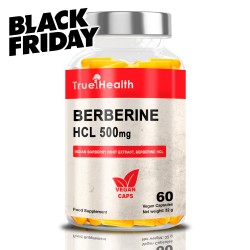 True Health Berberine HCL 500 mg - 60 caps. vegan