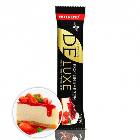Nutrend Deluxe Bar - 60g strawberry cheesecake