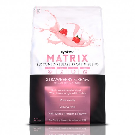 Syntrax Matrix 5.0 - 2270g strawberry cream