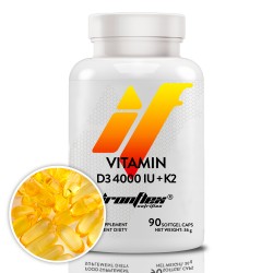 IronFlex Vitamin D3 4000 + K2 - 90 softgel