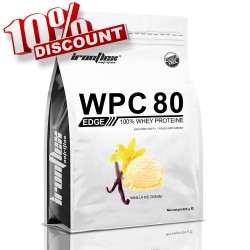 IronFlex WPC 80 EDGE - 900g vanilla ice cream