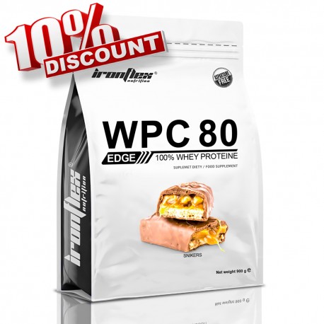 IronFlex WPC 80 EDGE - 900g snickers