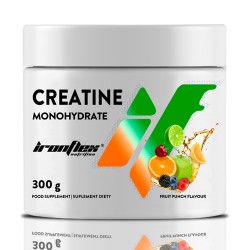 IronFlex Creatine Monohydrate - 300g fruit punch