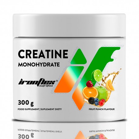 IronFlex Creatine Monohydrate - 300g fruit punch