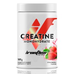 IronFlex Creatine Monohydrate - 500g  strawberry pineapple