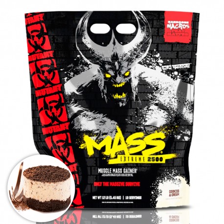 PVL Mutant Mass XXXtreme - 5450g cookies cream