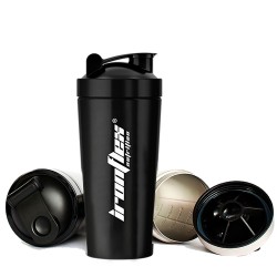 IronFlex Steel Shaker - 750ml black