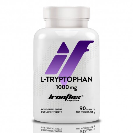 IronFlex Tryptophan 1000mg - 90 tabs.