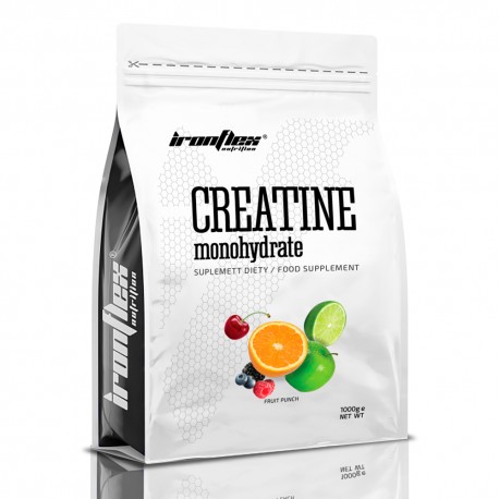 IronFlex Creatine Monohydrate - 1000g fruit punch