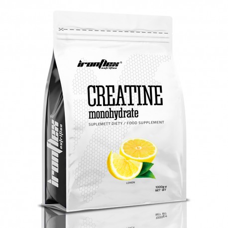 IronFlex Creatine Monohydrate - 1000g lemon