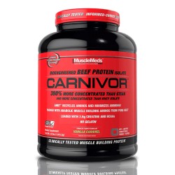Musclemeds Carnivor™  Beef Protein - 1820g vanilla caramel