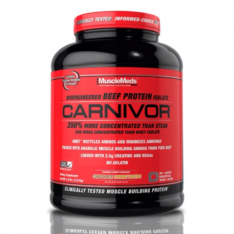 Musclemeds Carnivor™  Beef Protein - 1820g chocolate peanut butter