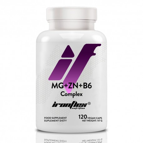 IronFlex MG+Zn+B6 - 120caps. black