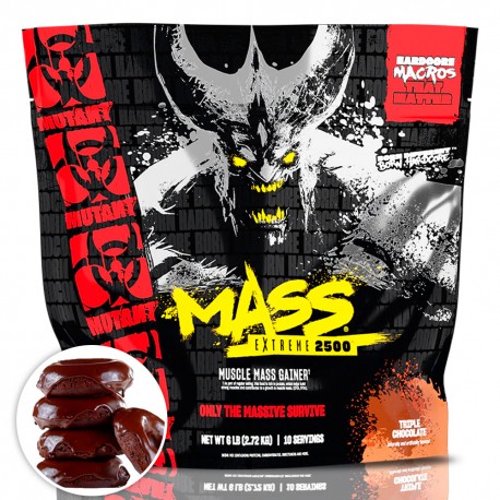PVL Mutant Mass XXXtreme - 2720g triple chocolate