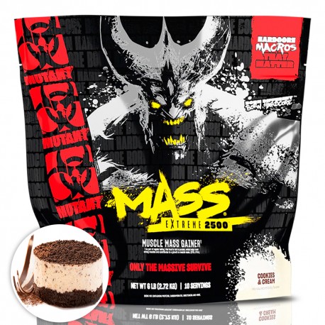 PVL Mutant Mass XXXtreme - 2720g cookies cream