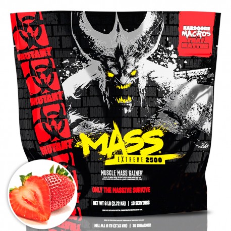 PVL Mutant Mass XXXtreme - 2720g strawberry