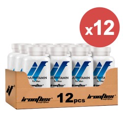 IronFlex Multivitamin For Men - 90 tabs. (Package x12)