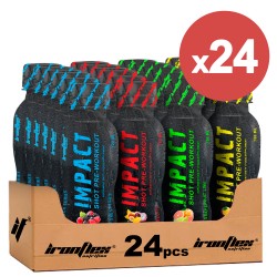 IronFlex Impact Pre - Workout - 120 ml (Package x24 Mix)