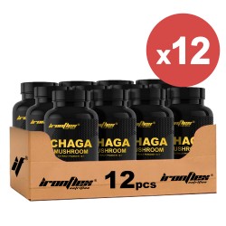 IronFlex Mushroom Chaga - 60 caps. (Package x12)