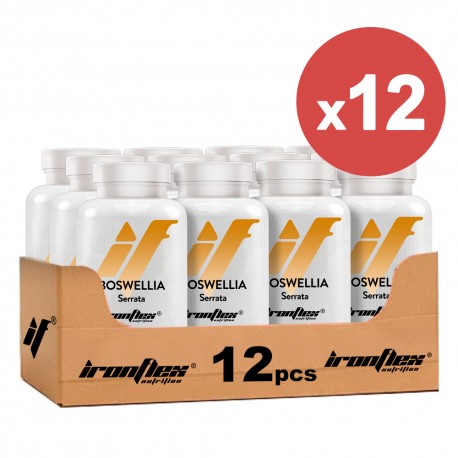 IronFlex Boswellia Serrata - 90 caps. vegan (Package x12)