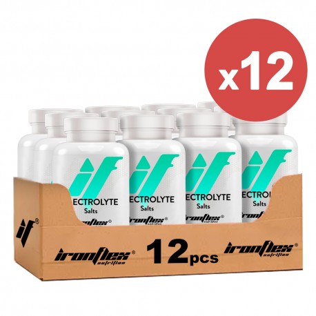 IronFlex Electrolyte Salts - 90 caps vegan. (Package x12)