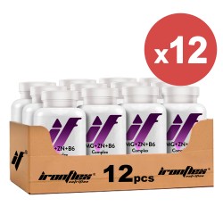 IronFlex MG+Zn+B6 - 120 caps. vegan (Package x12)
