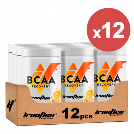 IronFlex BCAA Recovery - 500g orange (Package x12)