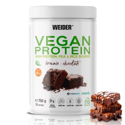 Weider Vegan Protein - 750g brownie chocolate