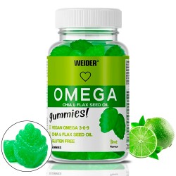 Weider Omega Vegan 3-6-9 - 50 gummies lime