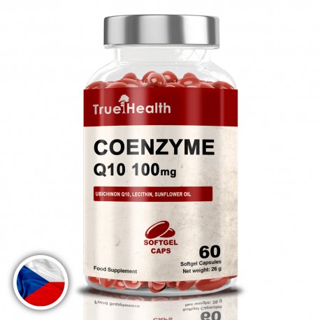True Health Coenzyme Q10 100mg - 60 caps. softgel