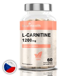 True Health L-Carnitine 1200mg - 60 caps vegan.