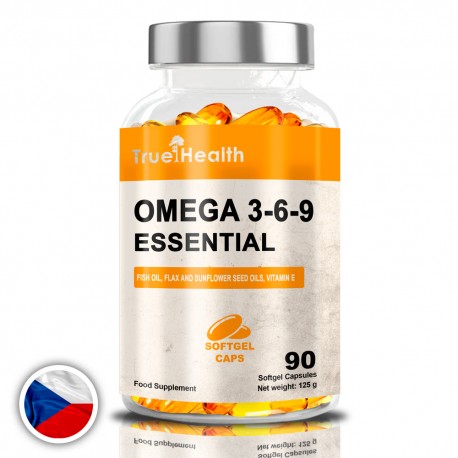 True Health Omega 3-6-9 - 100 caps. softgels