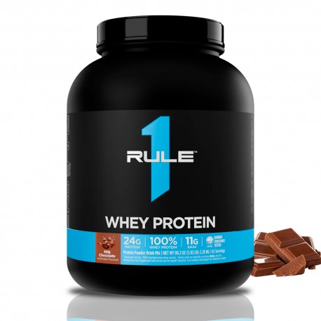 Rule1 Whey Protein - 2280g milk chocolate