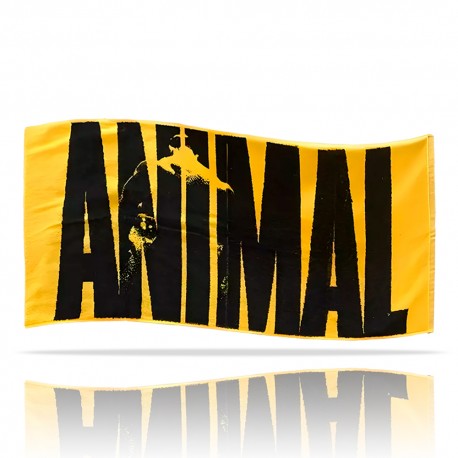 Universal Animal Gym Towel - 50x100cm ellow