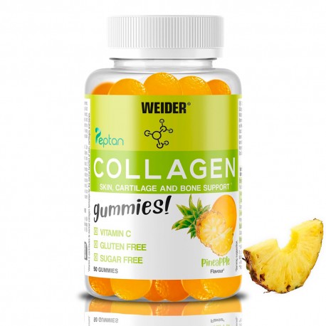 Weider Collagen - 50 gummies pineapple