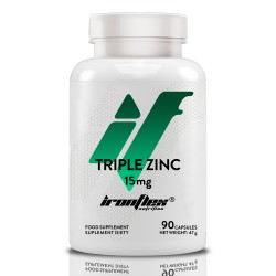 IronFlex Triple Zinc 15mg - 90 caps.