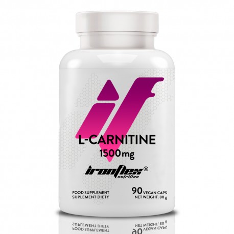 IronFlex L-Carnitine 1500 mg - 90 caps vegan