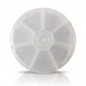 IronFlex Pill Box Round - 1pcs. transparent