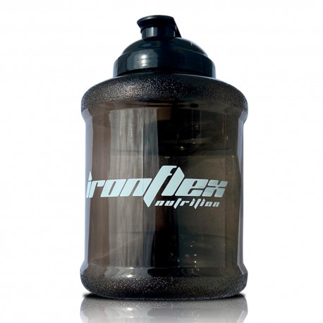 IronFlex Gallon Water Jug - 2500ml black