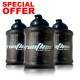 IronFlex Gallon Water Jug - 2500ml black (Package x3)