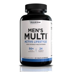 Rule1 Mens Train Daily Multivitamin - 180tab