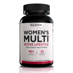 Rule1 Womens Train Daily Multivitamin - 60tab