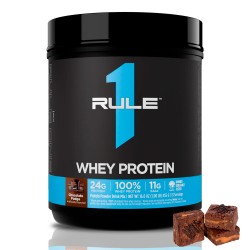Rule1 Whey Protein - 455g chocolate fudge
