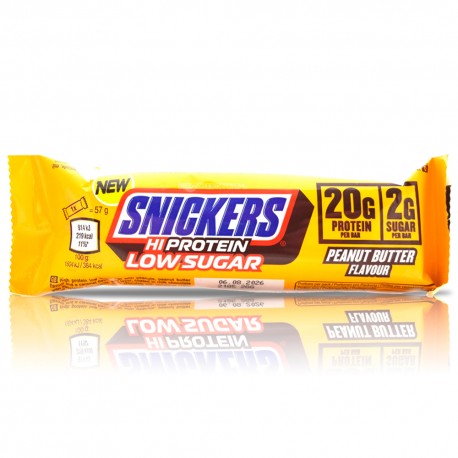 Snickers High Protein Bar - 57g peanut butter