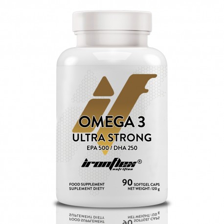 IronFlex Omega 3 Ultra Strong ( EPA 500 / DHA 250 ) - 90 caps.